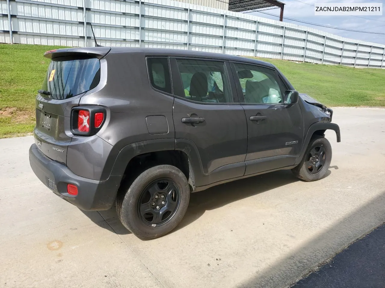 2021 Jeep Renegade Sport VIN: ZACNJDAB2MPM21211 Lot: 72733294