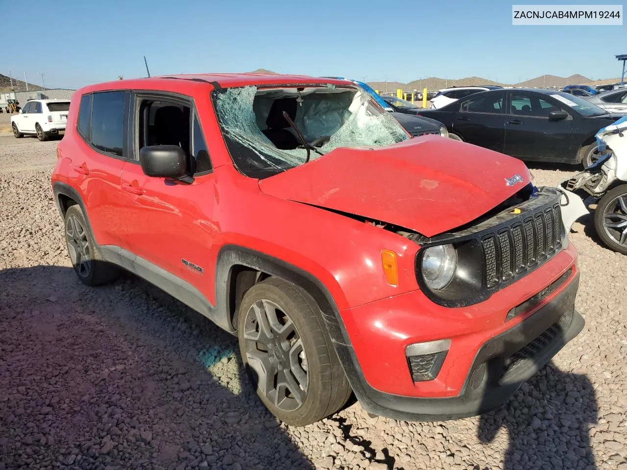 2021 Jeep Renegade Sport VIN: ZACNJCAB4MPM19244 Lot: 72745094