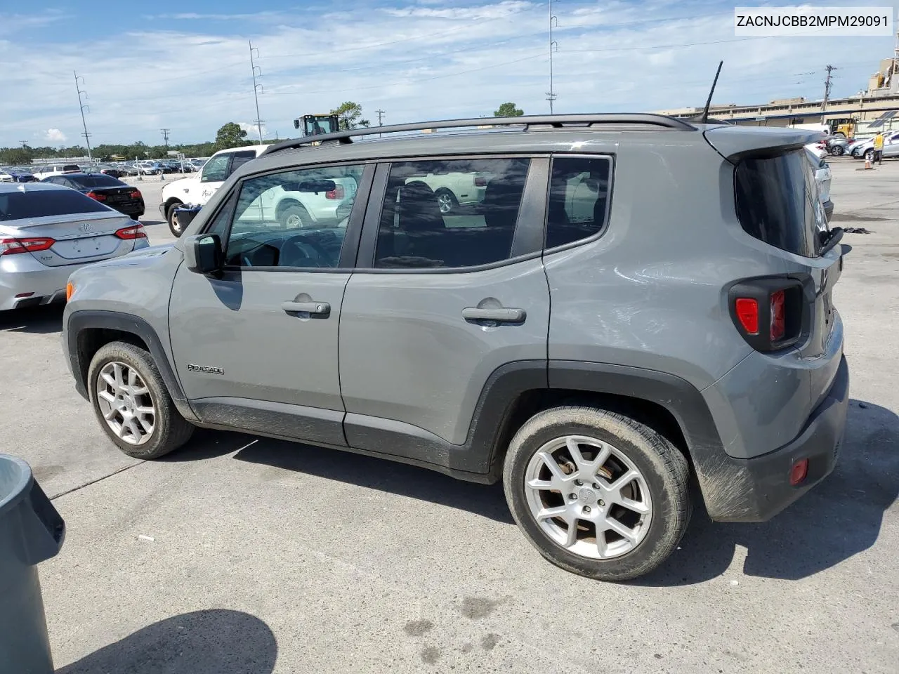 2021 Jeep Renegade Latitude VIN: ZACNJCBB2MPM29091 Lot: 73695144