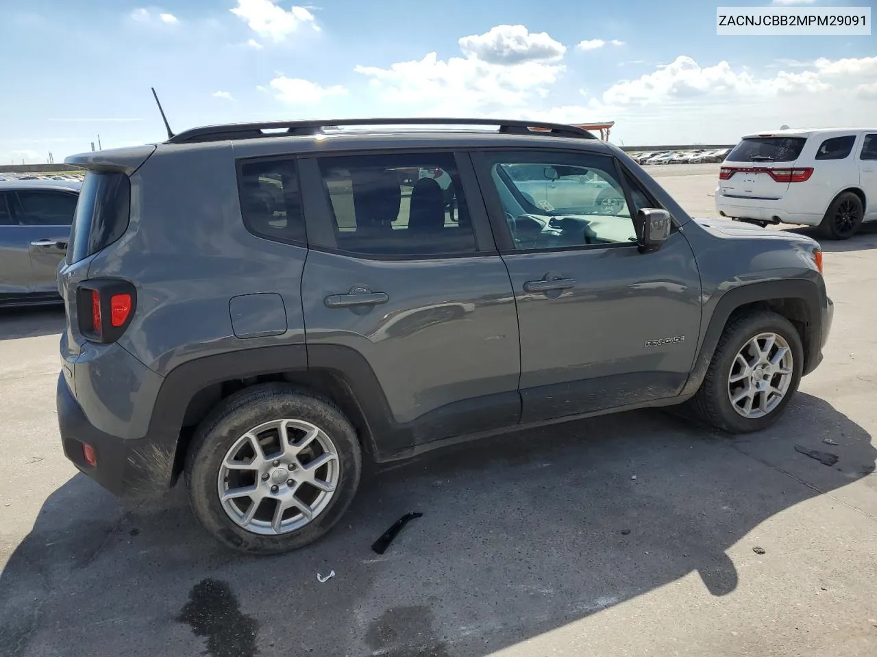 2021 Jeep Renegade Latitude VIN: ZACNJCBB2MPM29091 Lot: 73695144