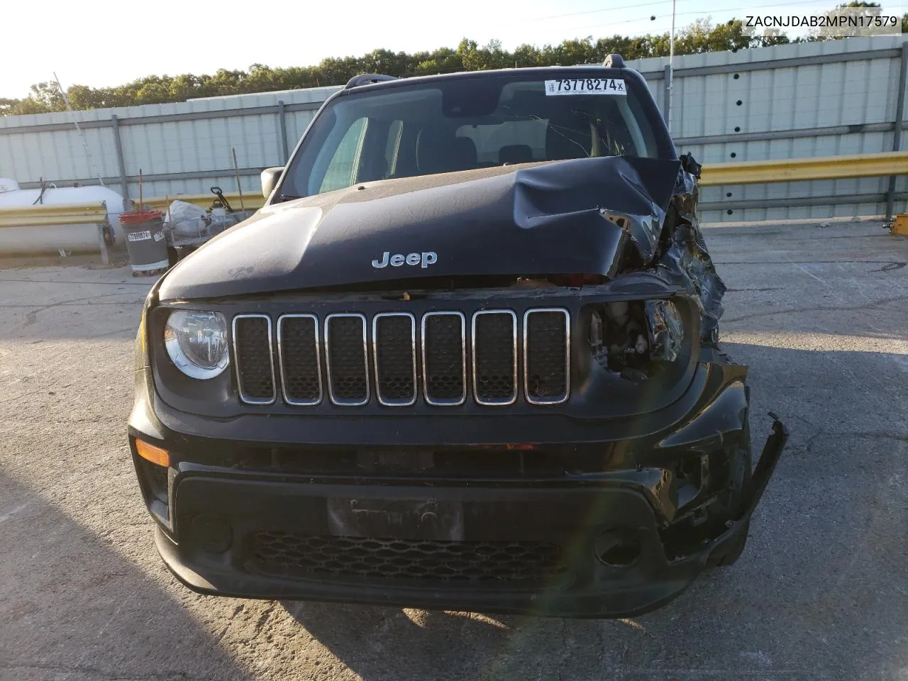 2021 Jeep Renegade Sport VIN: ZACNJDAB2MPN17579 Lot: 73778274