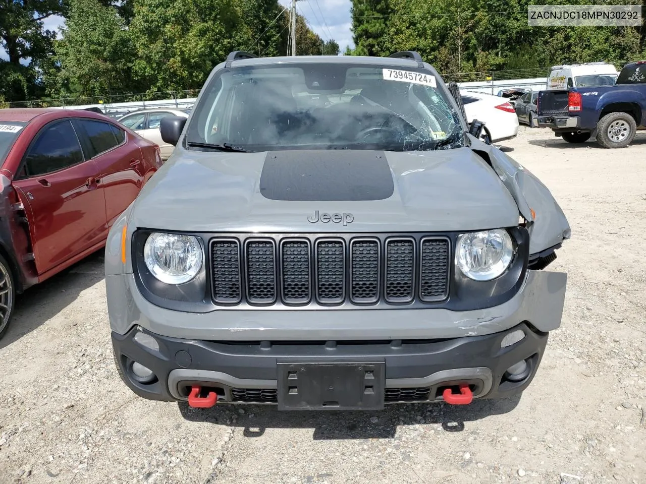 2021 Jeep Renegade Trailhawk VIN: ZACNJDC18MPN30292 Lot: 73945724