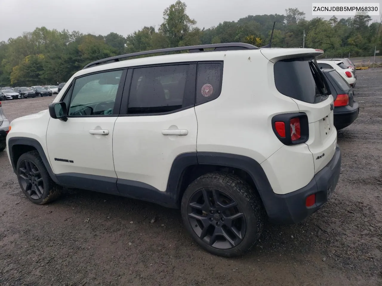 2021 Jeep Renegade Latitude VIN: ZACNJDBB5MPM68330 Lot: 74058524