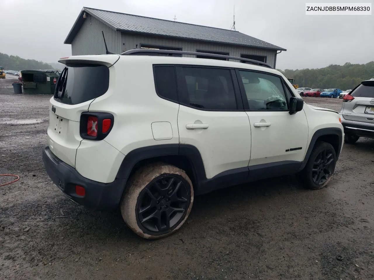 2021 Jeep Renegade Latitude VIN: ZACNJDBB5MPM68330 Lot: 74058524