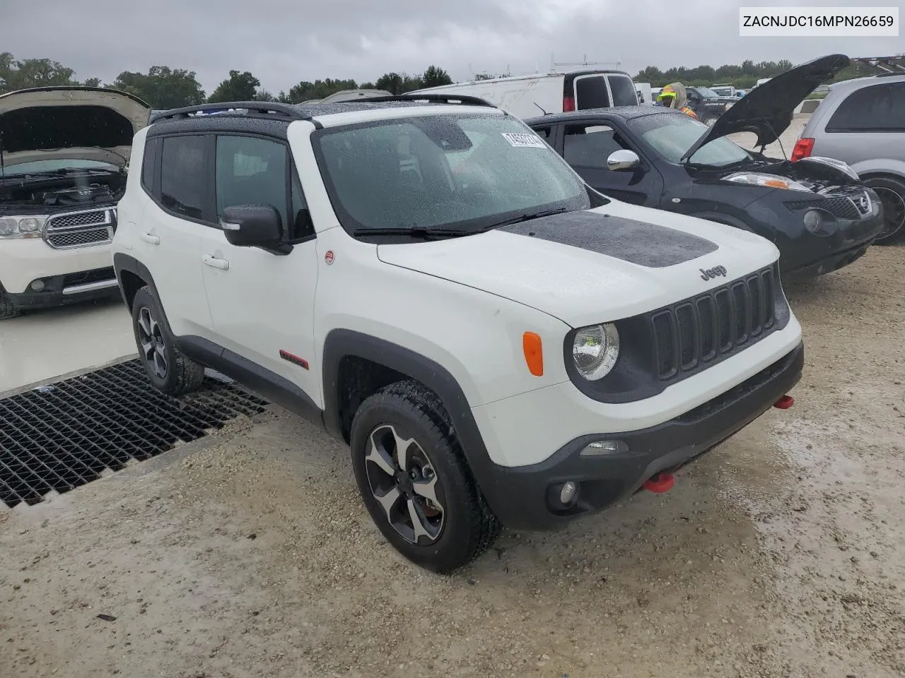 2021 Jeep Renegade Trailhawk VIN: ZACNJDC16MPN26659 Lot: 74537274