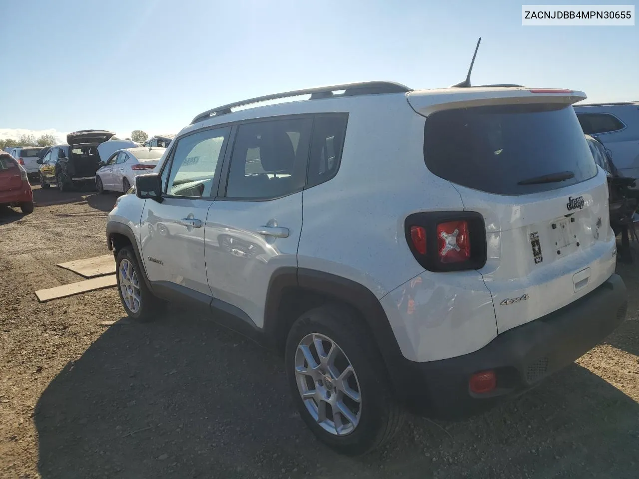 2021 Jeep Renegade Latitude VIN: ZACNJDBB4MPN30655 Lot: 74846124