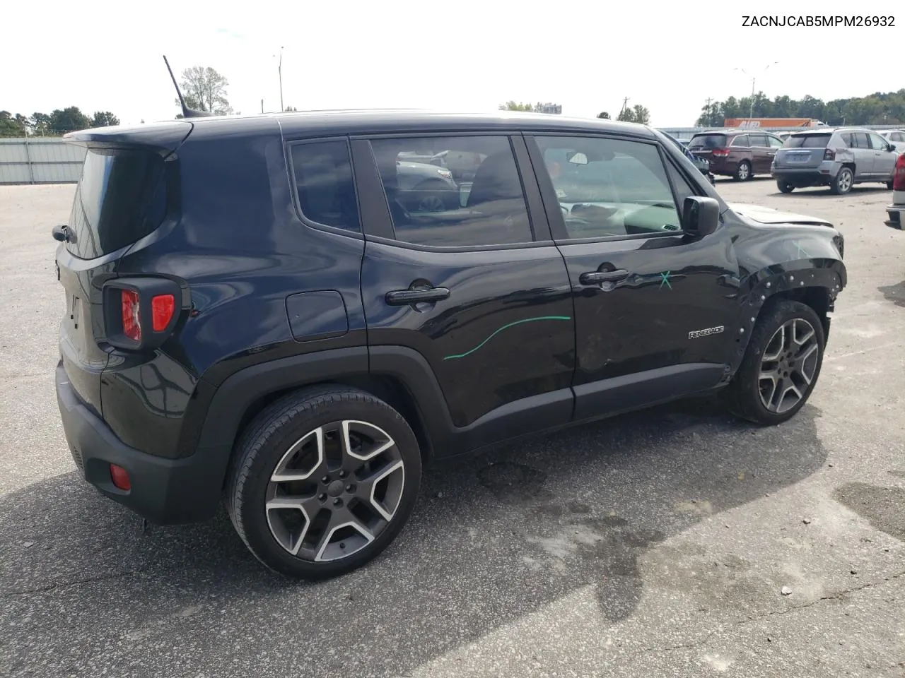 2021 Jeep Renegade Sport VIN: ZACNJCAB5MPM26932 Lot: 75180224