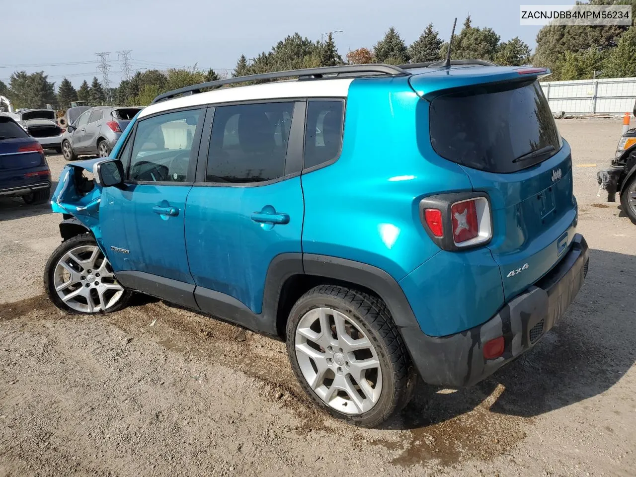 2021 Jeep Renegade Latitude VIN: ZACNJDBB4MPM56234 Lot: 75244754