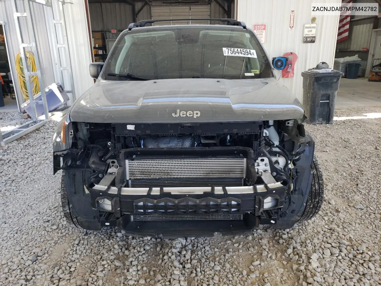 2021 Jeep Renegade Sport VIN: ZACNJDAB7MPM42782 Lot: 75644594