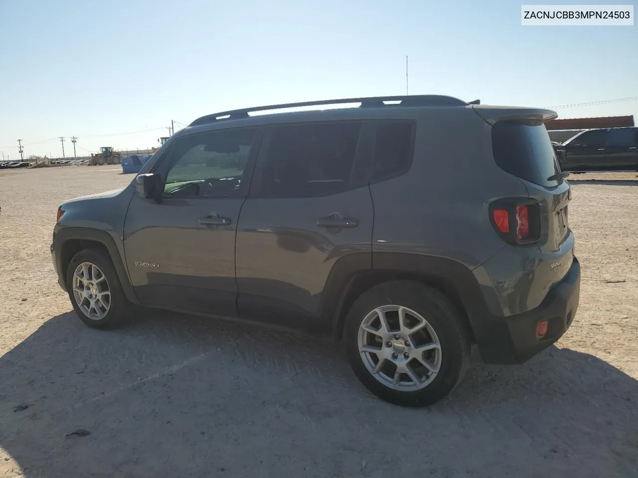 2021 Jeep Renegade Latitude VIN: ZACNJCBB3MPN24503 Lot: 75667394