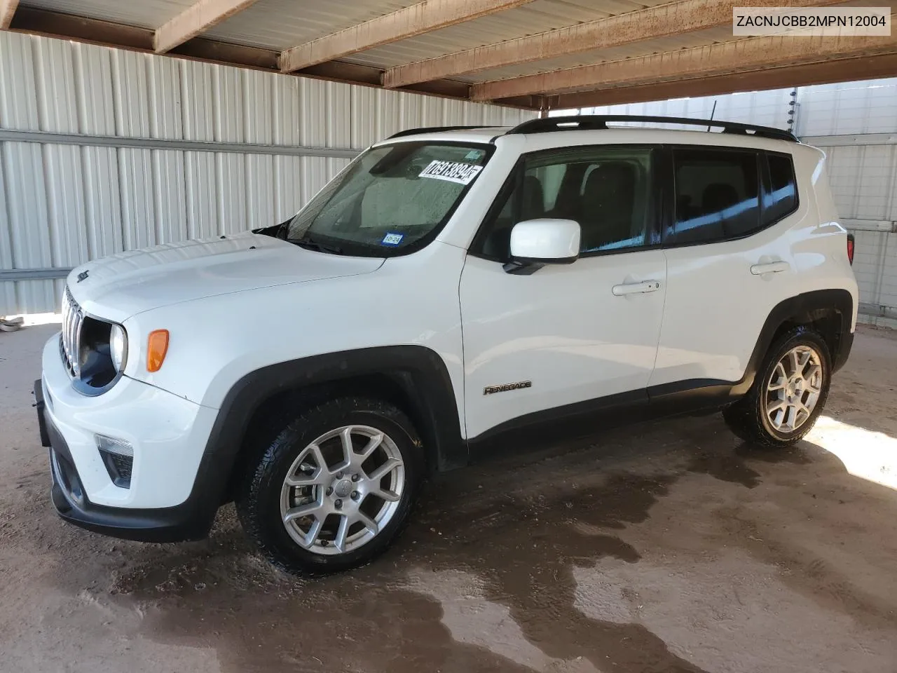 2021 Jeep Renegade Latitude VIN: ZACNJCBB2MPN12004 Lot: 76913894