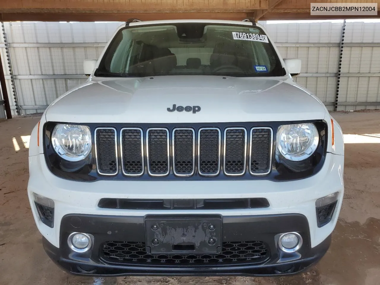 2021 Jeep Renegade Latitude VIN: ZACNJCBB2MPN12004 Lot: 76913894