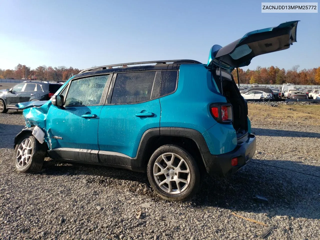 ZACNJDD13MPM25772 2021 Jeep Renegade Limited