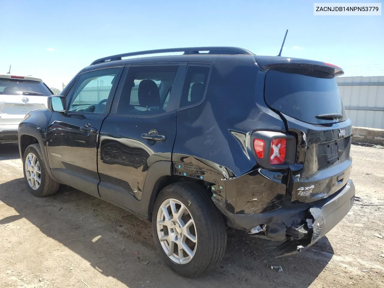 2022 Jeep Renegade Latitude VIN: ZACNJDB14NPN53779 Lot: 57022394