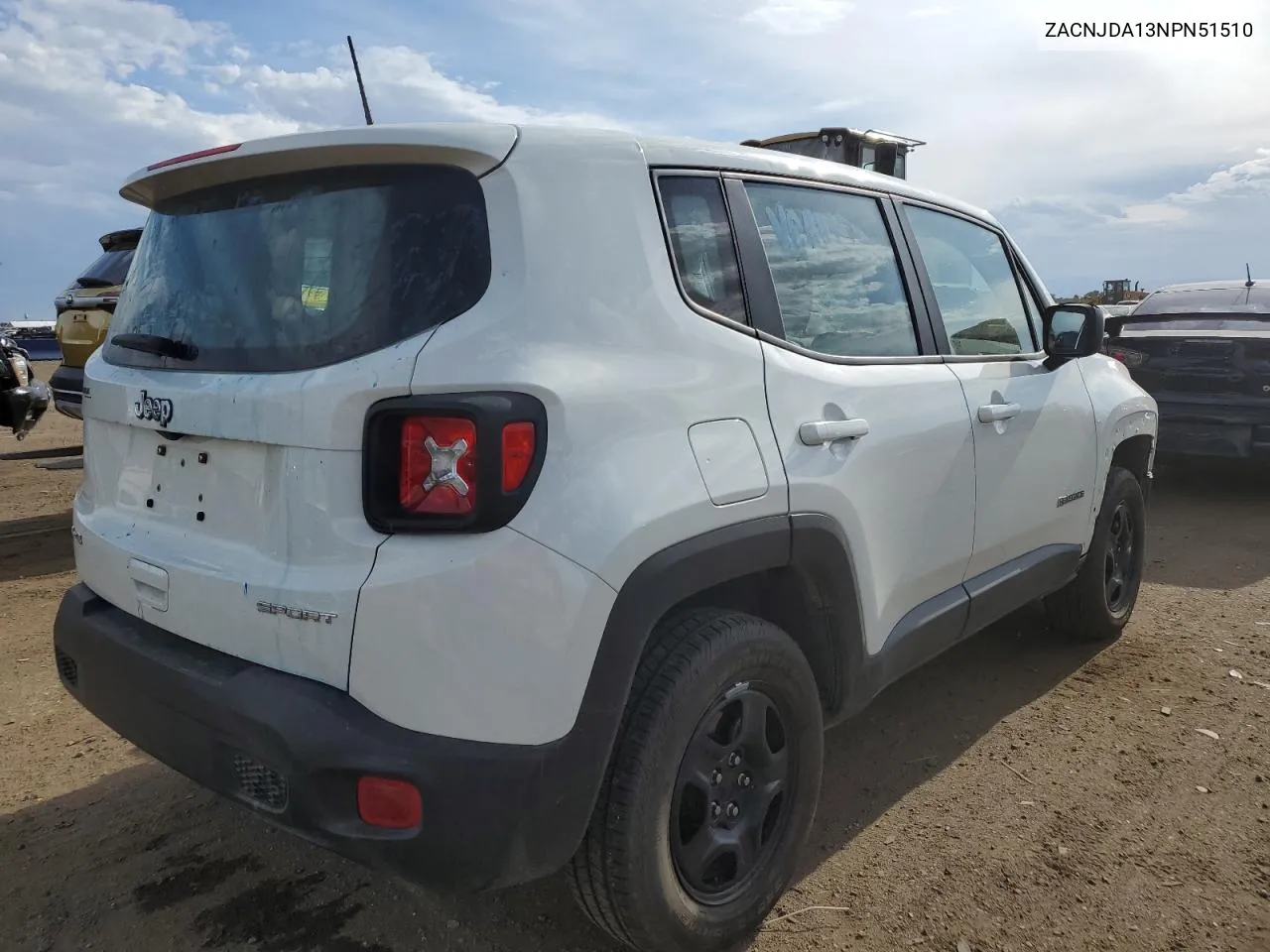 ZACNJDA13NPN51510 2022 Jeep Renegade Sport