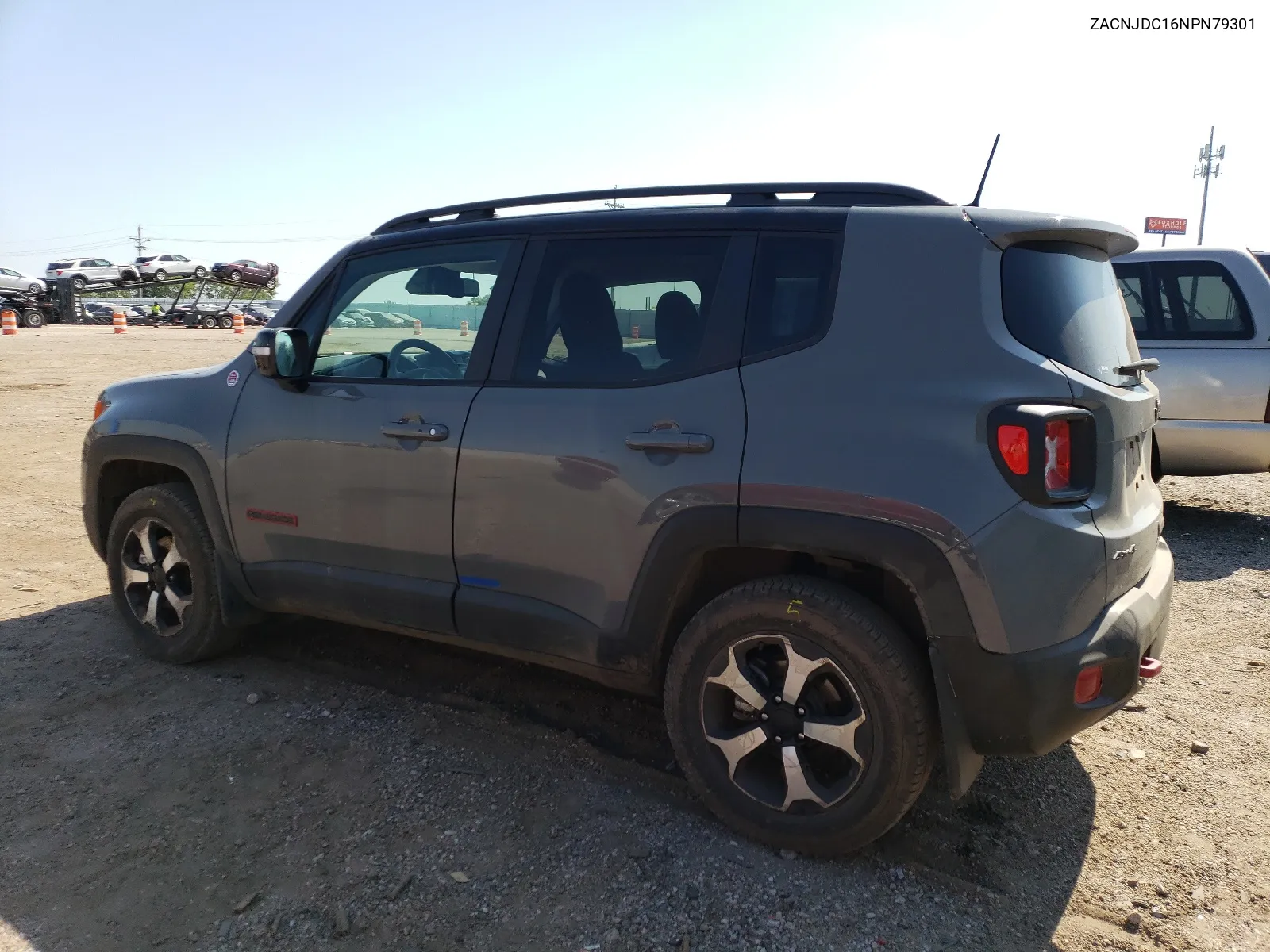 2022 Jeep Renegade Trailhawk VIN: ZACNJDC16NPN79301 Lot: 63307014