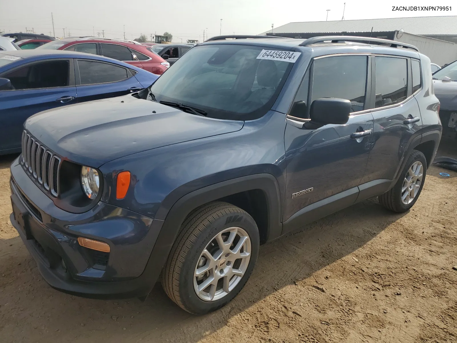 2022 Jeep Renegade Latitude VIN: ZACNJDB1XNPN79951 Lot: 64459204