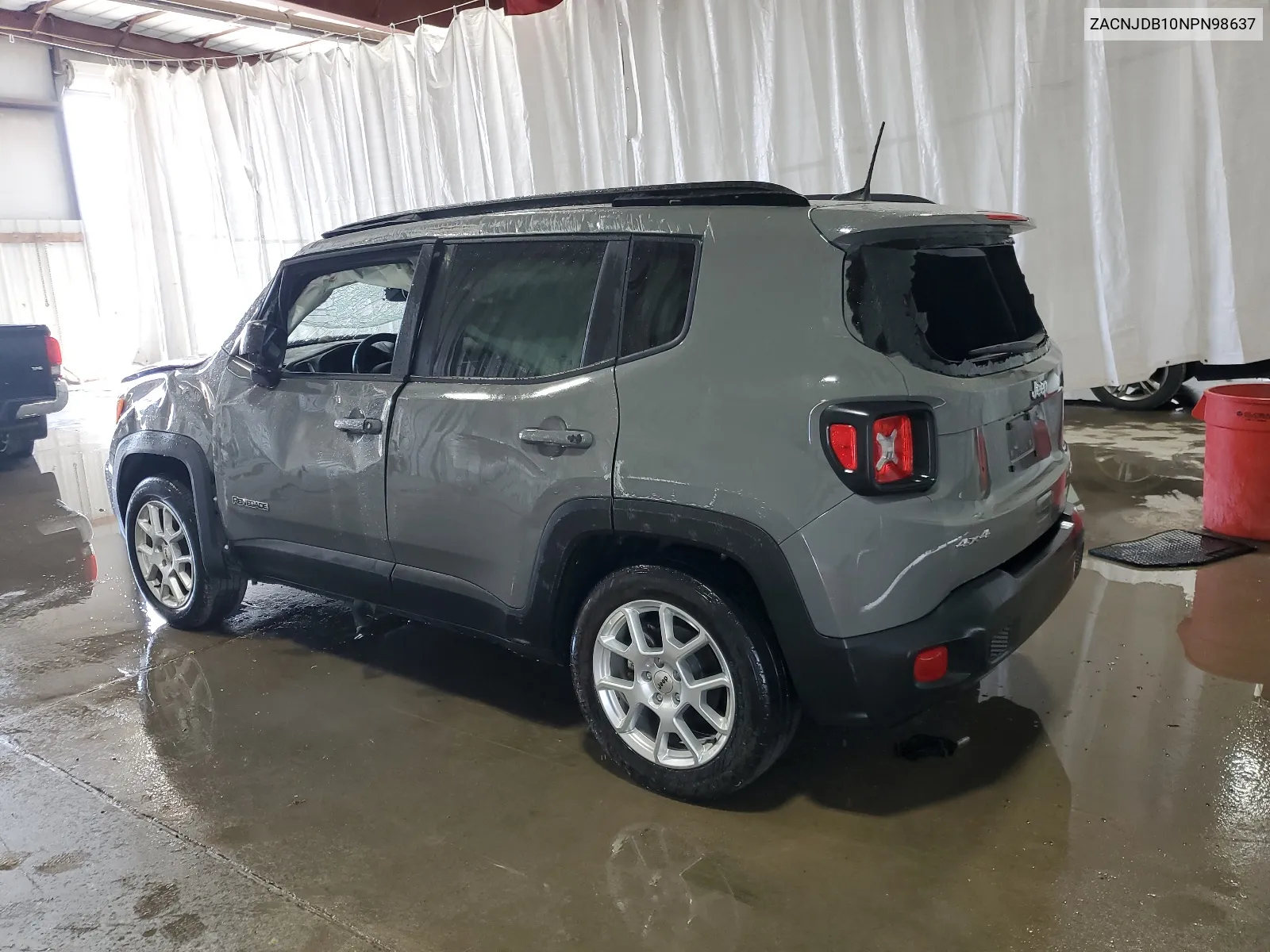 2022 Jeep Renegade Latitude VIN: ZACNJDB10NPN98637 Lot: 66113314