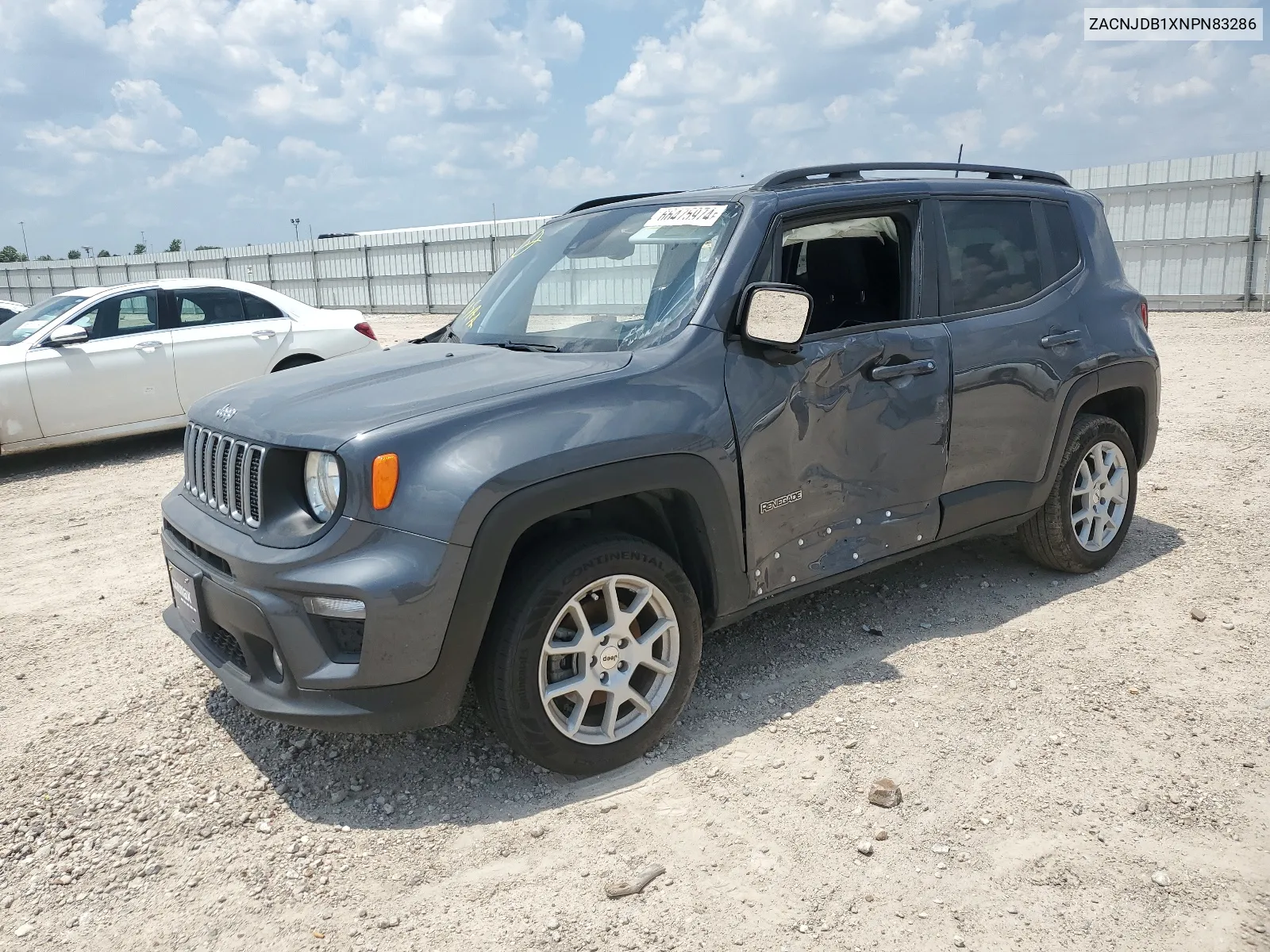 2022 Jeep Renegade Latitude VIN: ZACNJDB1XNPN83286 Lot: 66475974