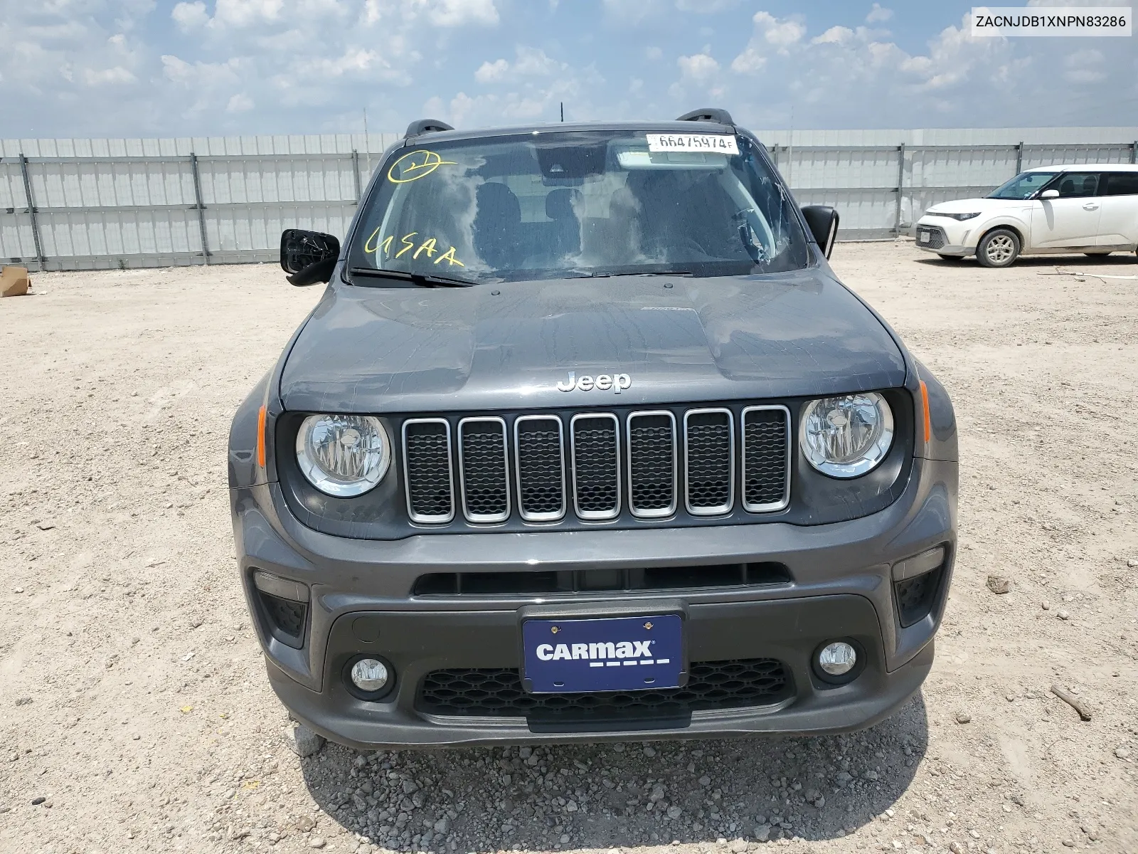 2022 Jeep Renegade Latitude VIN: ZACNJDB1XNPN83286 Lot: 66475974