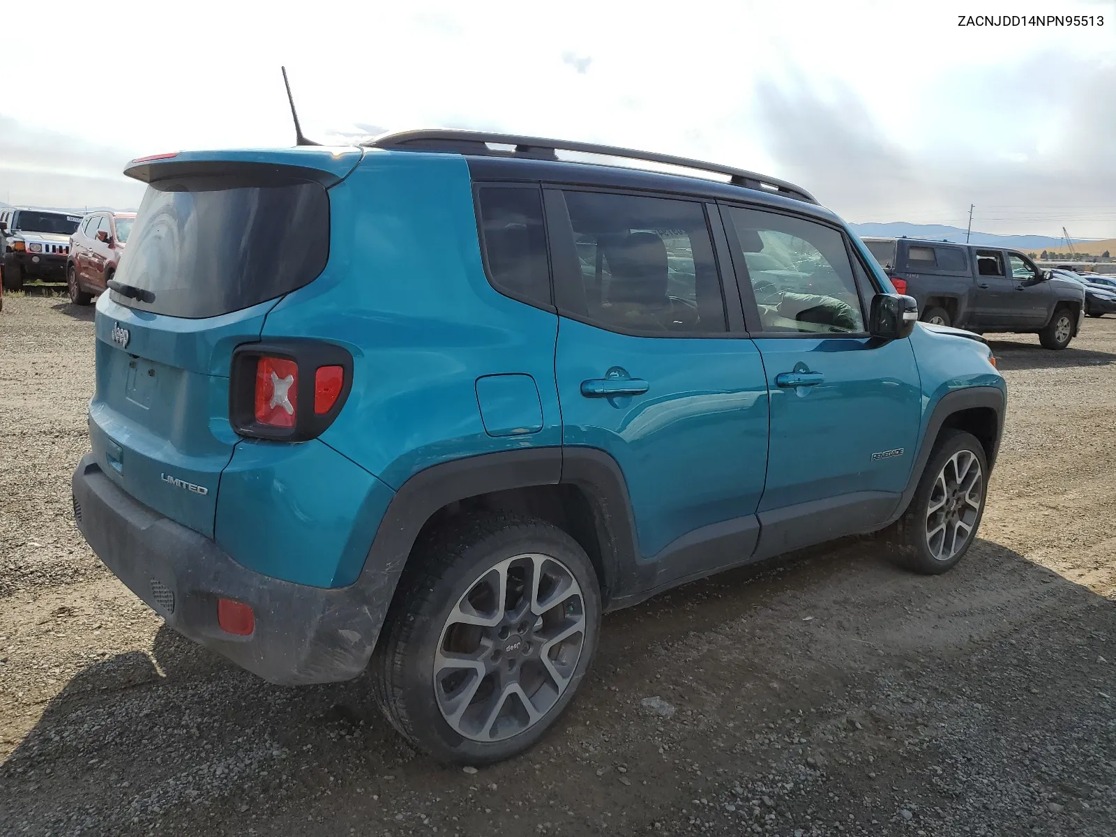 2022 Jeep Renegade Limited VIN: ZACNJDD14NPN95513 Lot: 67209794