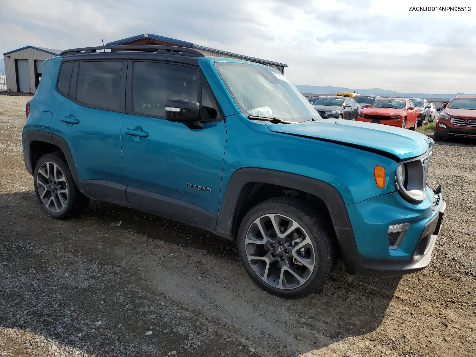 2022 Jeep Renegade Limited VIN: ZACNJDD14NPN95513 Lot: 67209794