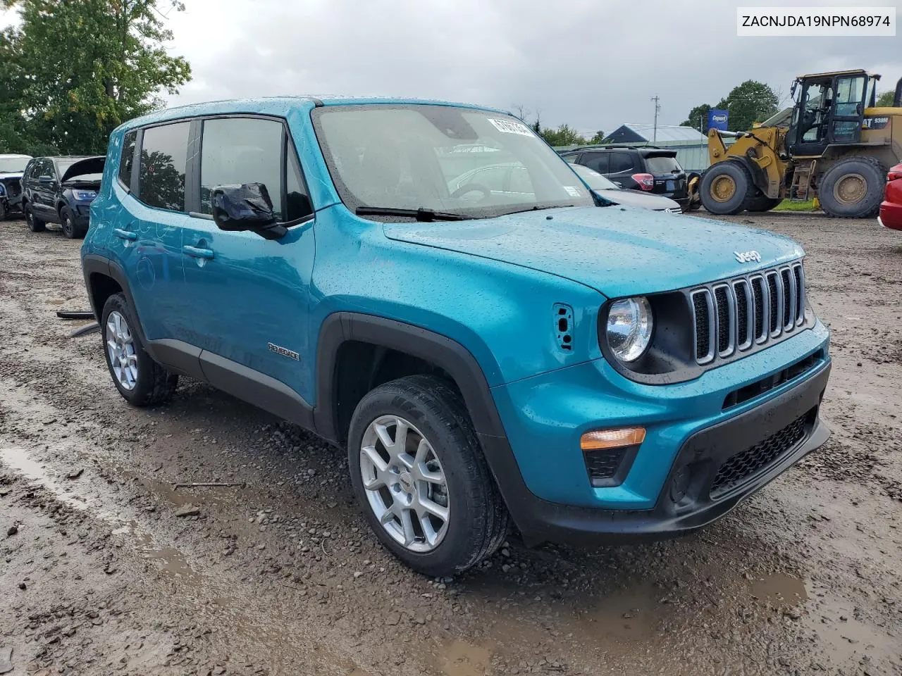 2022 Jeep Renegade Sport VIN: ZACNJDA19NPN68974 Lot: 67667354