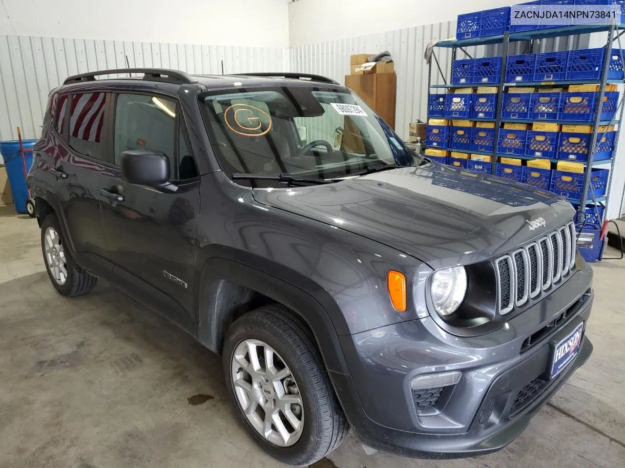 2022 Jeep Renegade Sport VIN: ZACNJDA14NPN73841 Lot: 68097294