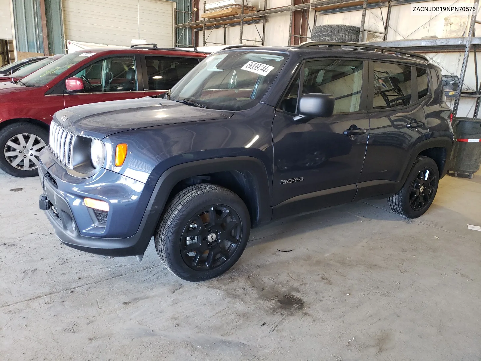 2022 Jeep Renegade Latitude VIN: ZACNJDB19NPN70576 Lot: 68099144