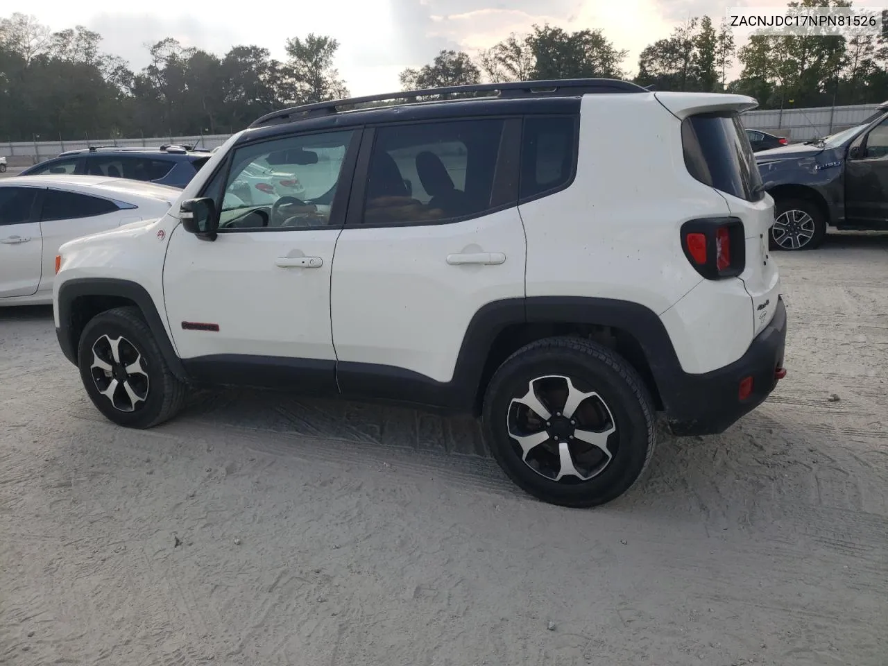 2022 Jeep Renegade Trailhawk VIN: ZACNJDC17NPN81526 Lot: 69774384