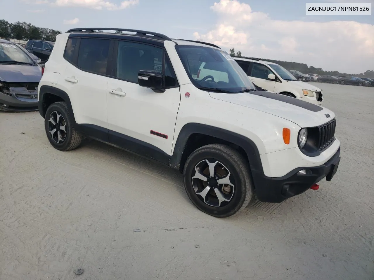 2022 Jeep Renegade Trailhawk VIN: ZACNJDC17NPN81526 Lot: 69774384