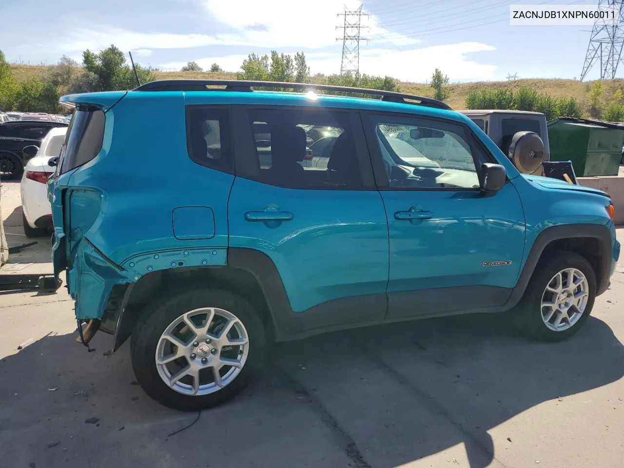 ZACNJDB1XNPN60011 2022 Jeep Renegade Latitude