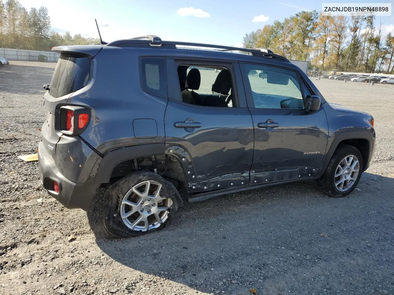 ZACNJDB19NPN48898 2022 Jeep Renegade Latitude