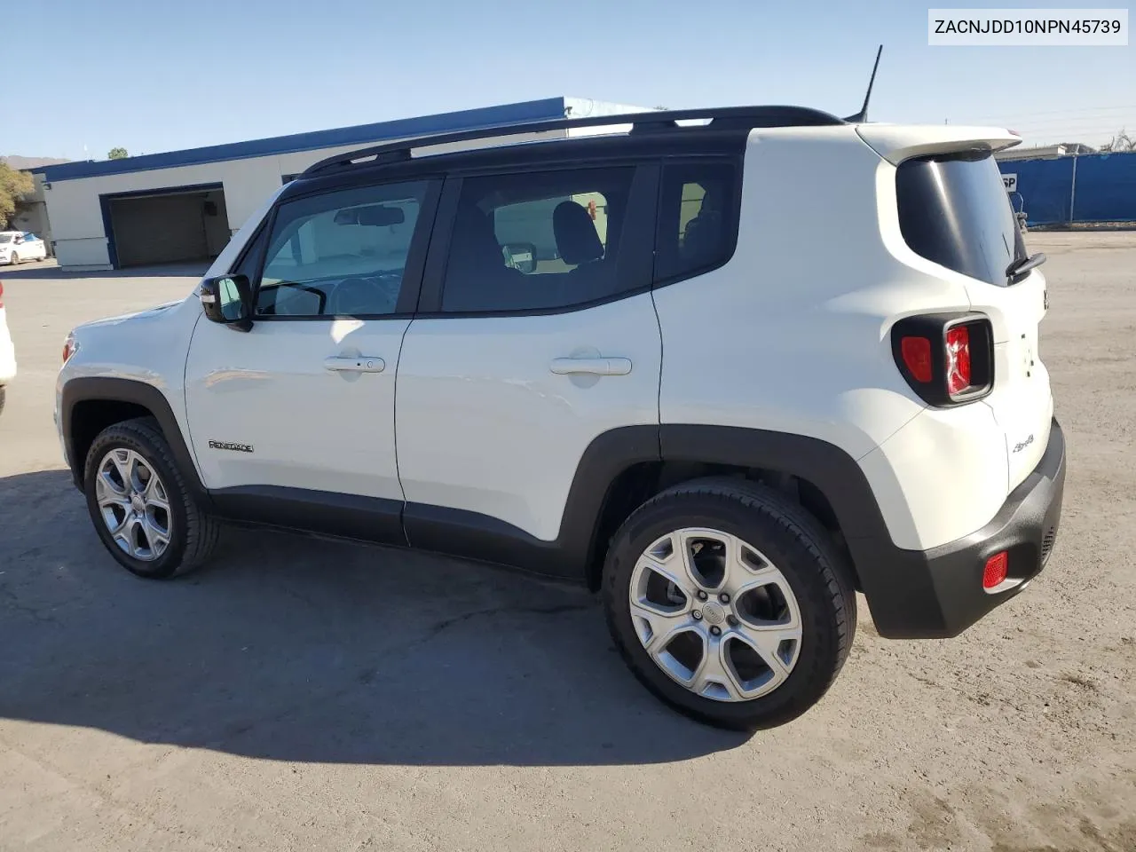 2022 Jeep Renegade Limited VIN: ZACNJDD10NPN45739 Lot: 74350114