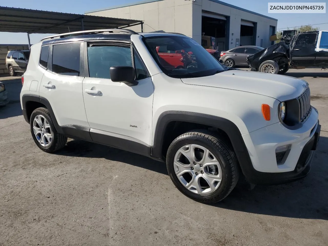 2022 Jeep Renegade Limited VIN: ZACNJDD10NPN45739 Lot: 74350114