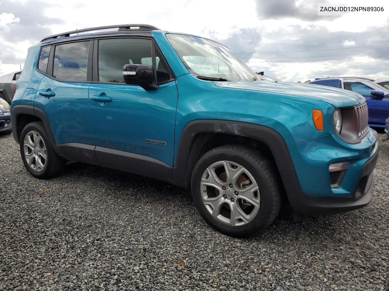 2022 Jeep Renegade Limited VIN: ZACNJDD12NPN89306 Lot: 74381464