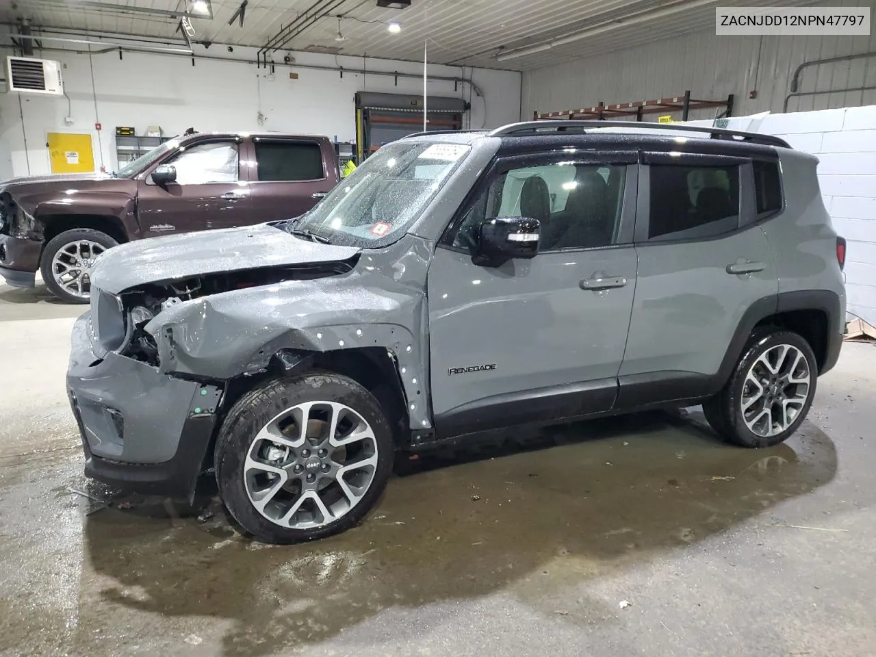 2022 Jeep Renegade Limited VIN: ZACNJDD12NPN47797 Lot: 75655764