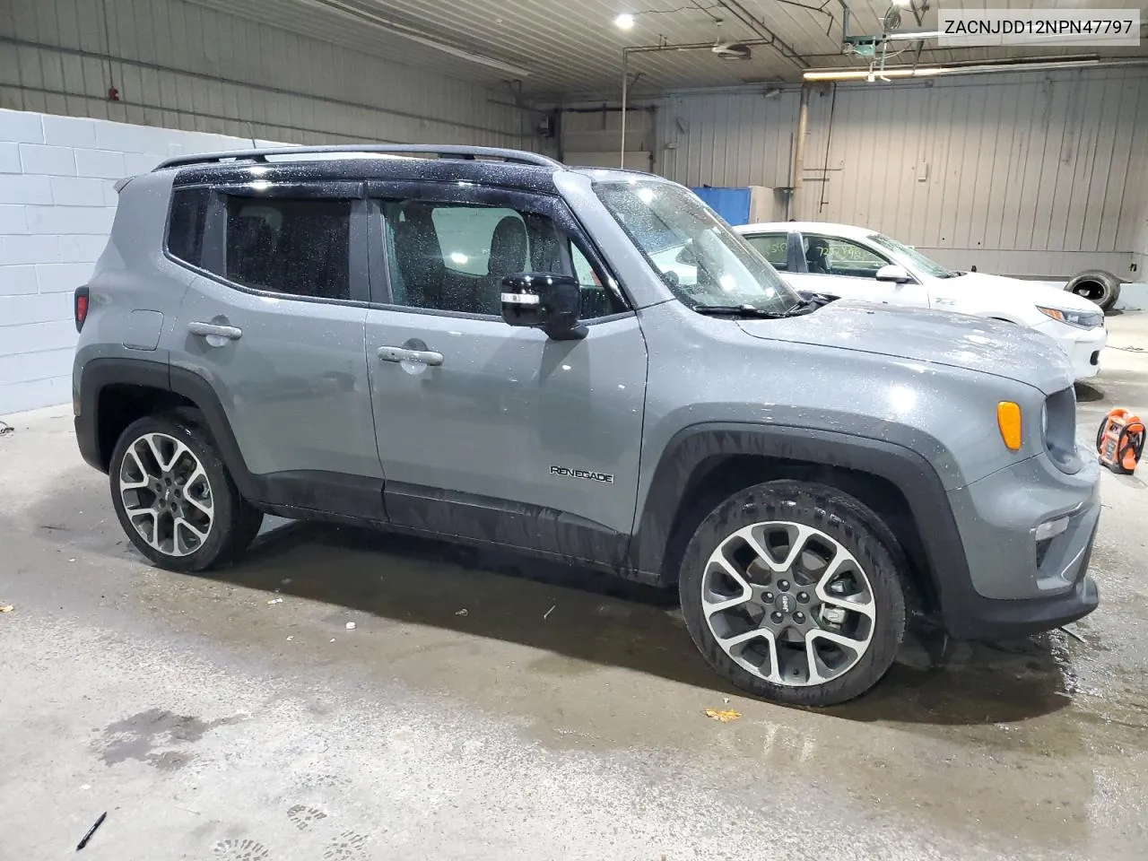 2022 Jeep Renegade Limited VIN: ZACNJDD12NPN47797 Lot: 75655764