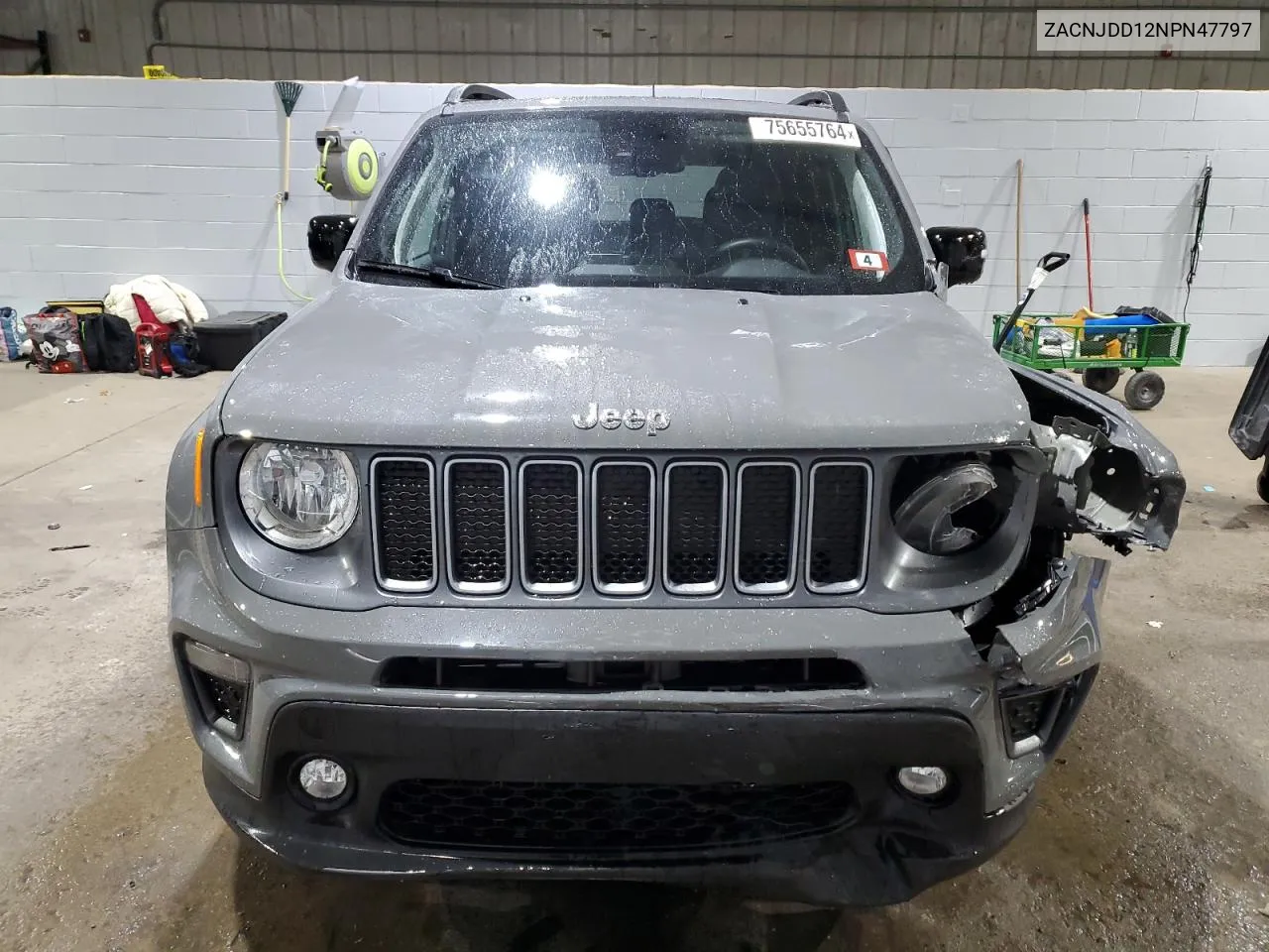 2022 Jeep Renegade Limited VIN: ZACNJDD12NPN47797 Lot: 75655764