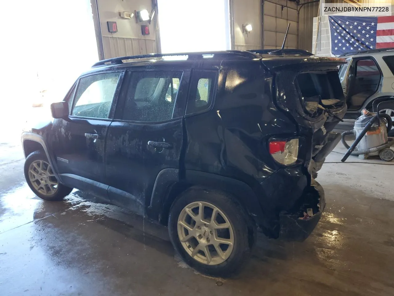 2022 Jeep Renegade Latitude VIN: ZACNJDB1XNPN77228 Lot: 75865954