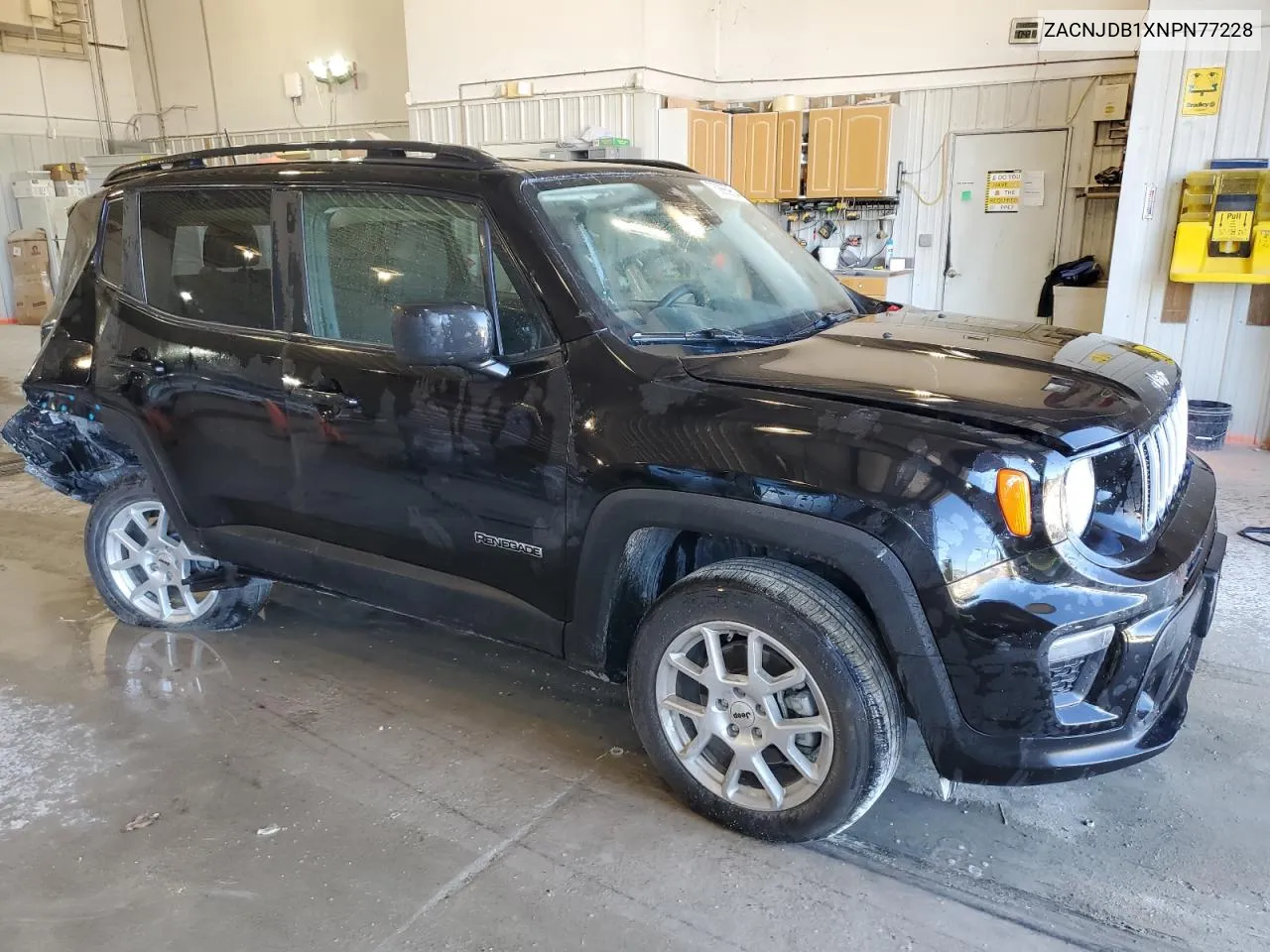 2022 Jeep Renegade Latitude VIN: ZACNJDB1XNPN77228 Lot: 75865954