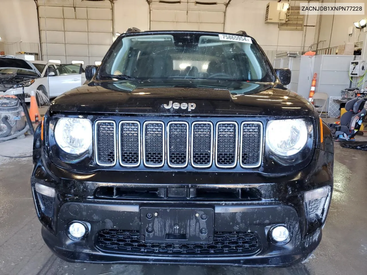 2022 Jeep Renegade Latitude VIN: ZACNJDB1XNPN77228 Lot: 75865954