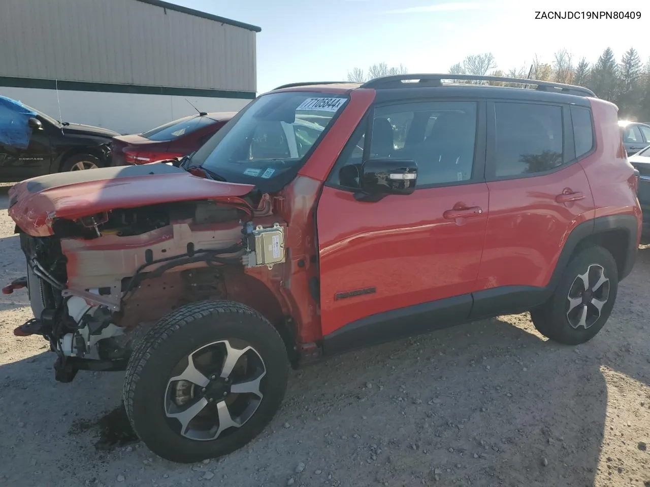 ZACNJDC19NPN80409 2022 Jeep Renegade Trailhawk