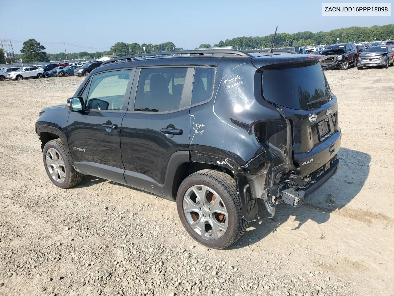 2023 Jeep Renegade Limited VIN: ZACNJDD16PPP18098 Lot: 65790104