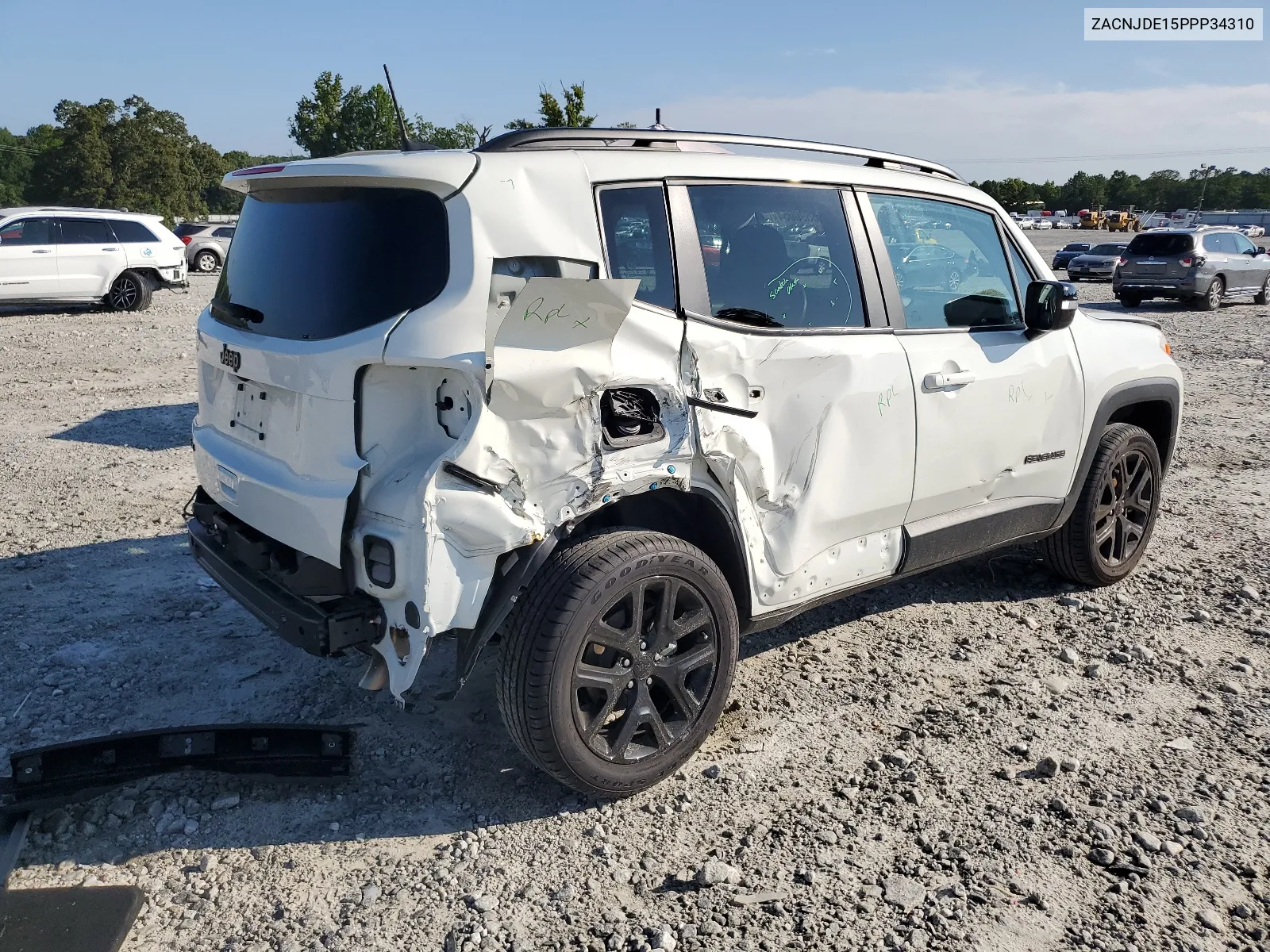 2023 Jeep Renegade Altitude VIN: ZACNJDE15PPP34310 Lot: 66590054