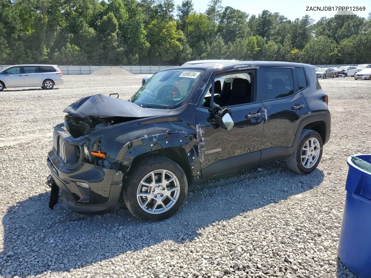 2023 Jeep Renegade Latitude VIN: ZACNJDB17PPP12569 Lot: 68980704