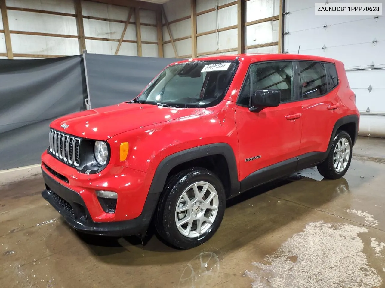 2023 Jeep Renegade Latitude VIN: ZACNJDB11PPP70628 Lot: 69096094