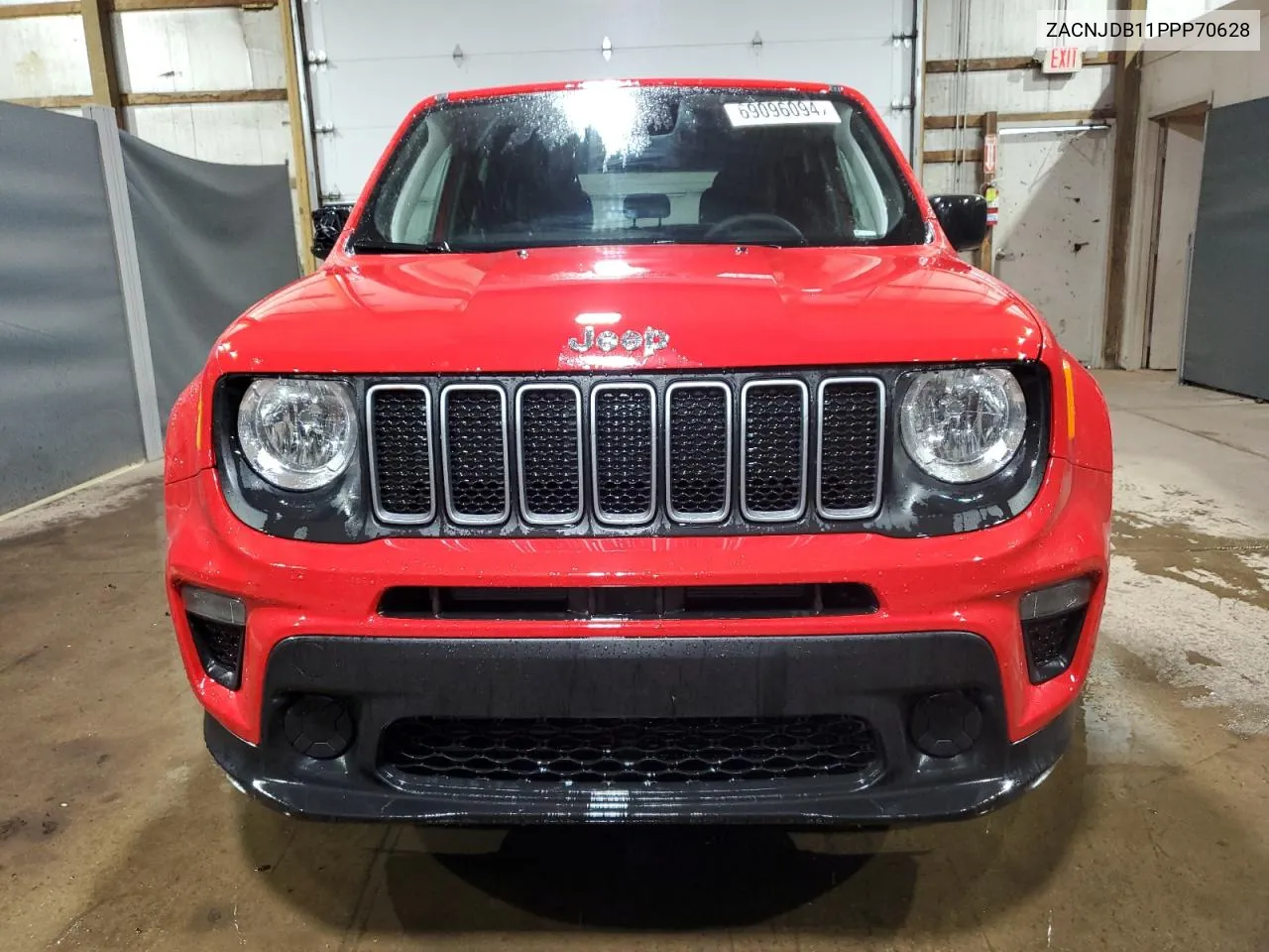 2023 Jeep Renegade Latitude VIN: ZACNJDB11PPP70628 Lot: 69096094