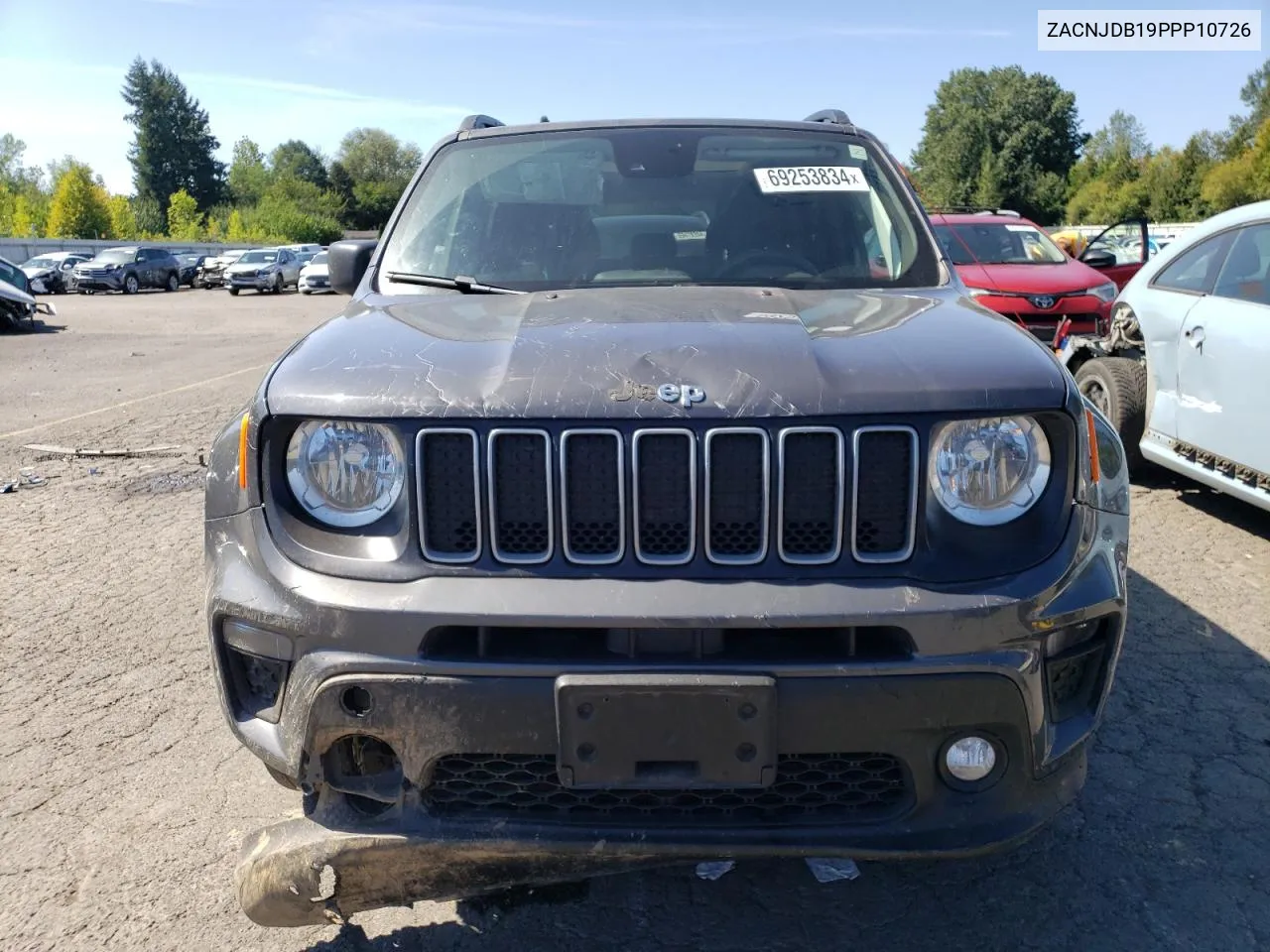 2023 Jeep Renegade Latitude VIN: ZACNJDB19PPP10726 Lot: 69253834