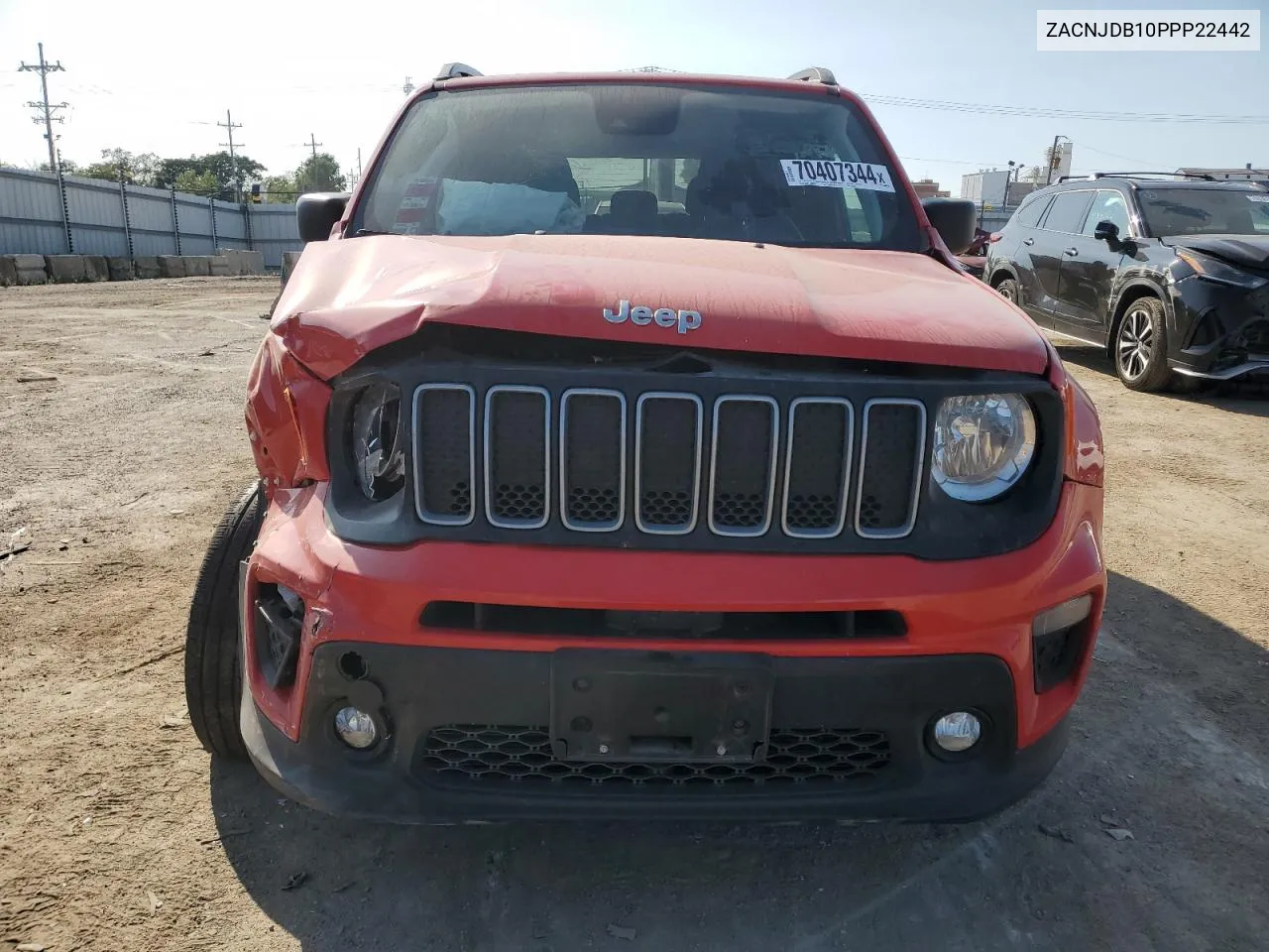 2023 Jeep Renegade Latitude VIN: ZACNJDB10PPP22442 Lot: 70407344